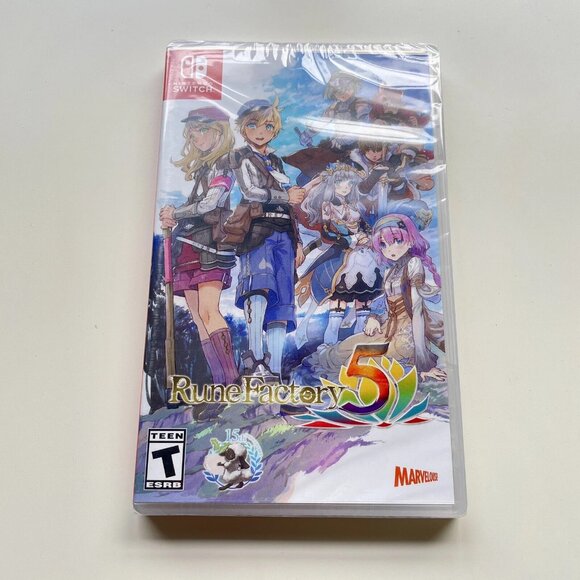 Rune Factory 5 Nintendo Switch BRAND NEW SEALED - Picture 1 of 5